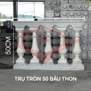 TRỤ TRÒN 50 BẦU THON