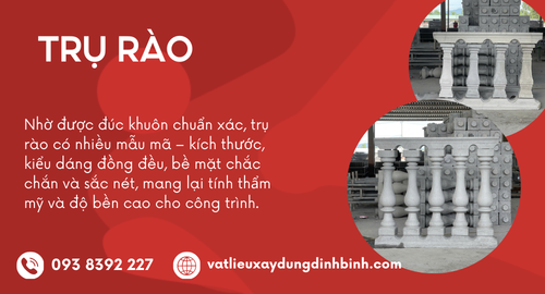 Trụ Rào & Máng Hộp Bê Tông Ly Tâm – Giải Pháp Bền Chắc Cho Mọi Công Trình