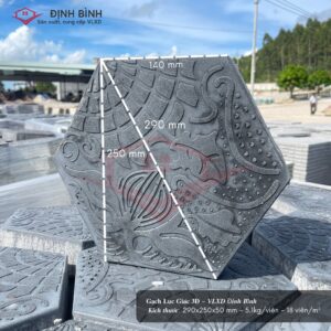 GẠCH LỤC GIÁC HOA ẤN